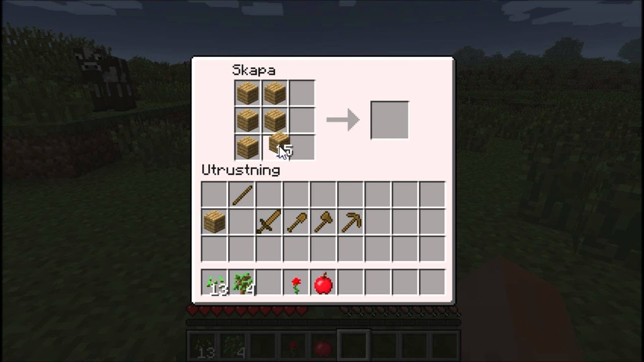 Hur Man Gor Ett Svard Pa Minecraft
