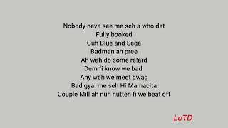 Beenie Man - SIMMA (lyrics)