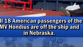 Celebrity Americans are evacuated from Hantavirus cruise ship and are flown to Nebraska. Wealth