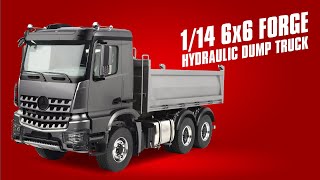 1/14 6x6 Forge Hydraulic Dump Truck | Product Spotlight