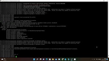 Installation and configuration of PostgreSQL 13 database on RHEL 7