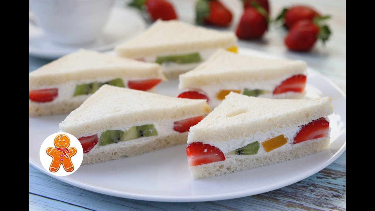 ⁣Японские Сэндвичи с Фруктами ✧ Japanese Fruit Sandwiches