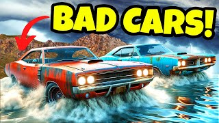 Upgrading TERRIBLE MUSCLE CARS to Escape a Flood in BeamNG Drive Mods!