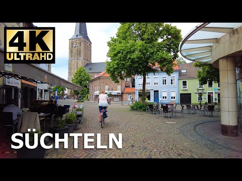 SÜCHTELN Street Drive | Juni 2021 | 4K 60 FPS UHD | ASMR Whitenoise