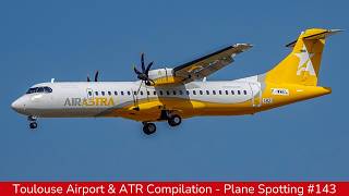 TOULOUSE Blagnac Airport, Plane Spotting, Compilation #143 : Air Astra, Hydro Quebec, Beluga, C17..