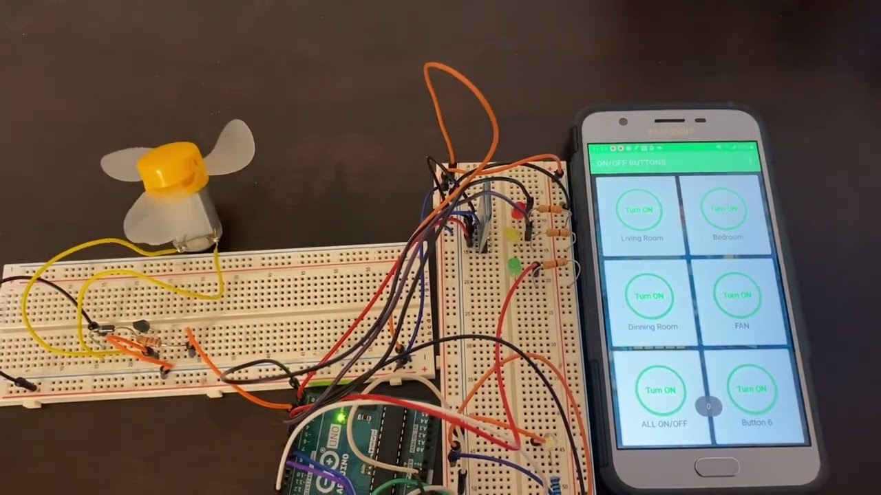 Smart Home Automation Project using Arduino Uno