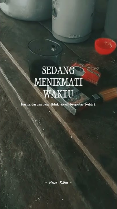 Story Wa pejuang Menikmati secangkir kopi