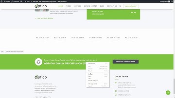 Optico WordPress Theme - How to edit footer text and button (CTA area)