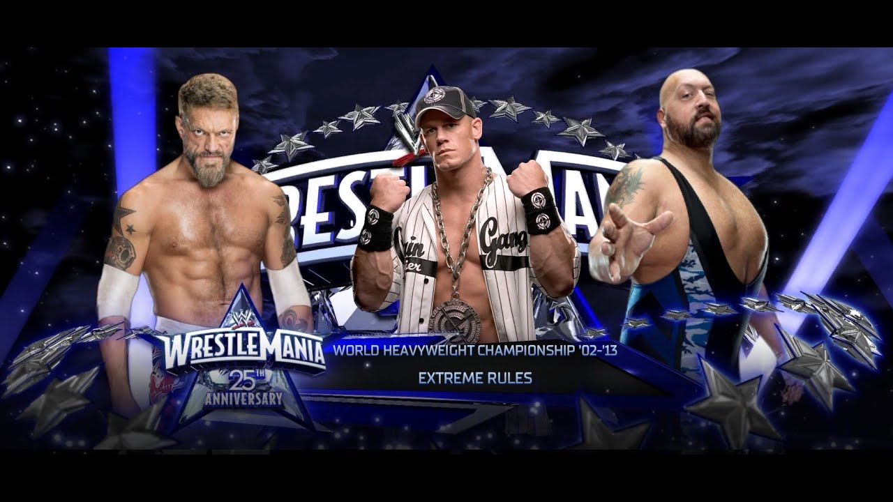 WWE 2K24 Edge vs John Cena vs Big Show