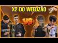 TWO9 E GHOST VS APELAPATO E FLUPY NO X2 DO WEEDZÃO! TWO9 CHAMOU PRO 1V2, SIMPLESMENTE ÉPICO!