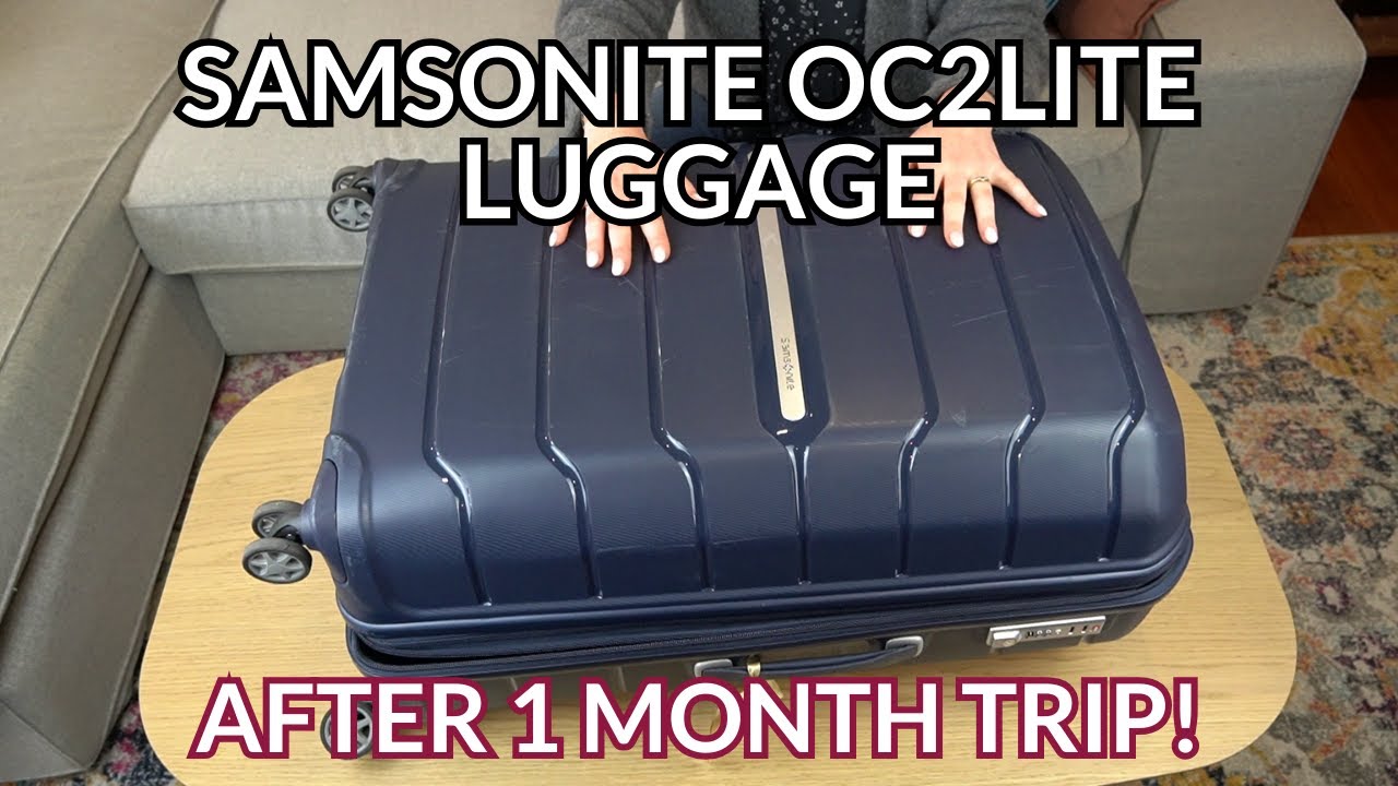 @_012458 Samsonite Oc2lite Checked Luggage Review: Is It Worth Buying