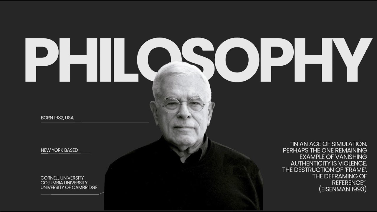 Peter Eisenman - Architectural Philosophy & House Series