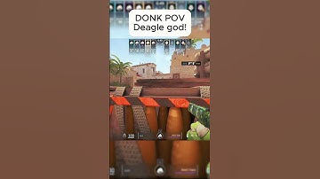 Donk’s Deagle Mastery — 4 Perfect Shots! 🎯 #cs2 #gaming