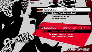 Persona 5 How to get the Strongest Armors in the Game