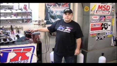 Nitrous Express DF5 Bottle Valve Flow Comparison vs Lightning Valve