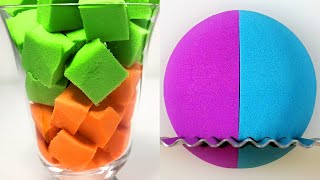 Satisfying and Relaxing Kinetic Sand Cutting ASMR | help sleeping [5]