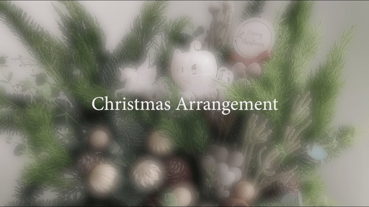 Luxury Christmas Greenery Arrangement 🎄 Elegant Holiday Decor | Cozy Winter Aesthetic