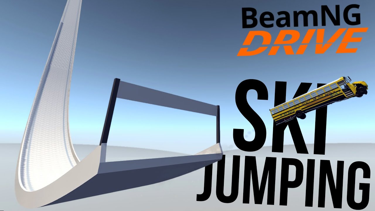 Beamng Drive Ski Jumping Cars Biggest Jump In Beamng with regard to The Brilliant along with Interesting ski jumping 15/16 pertaining to Dream