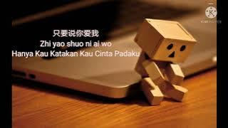 zhi yao shuo ni ai wo -  只要说你爱我 - Hanya Kau Katakan Kau Cinta Padaku - lirik dan terjemahan - cover