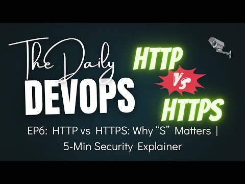 EP6:  HTTP vs HTTPS: Why “S” Matters | 5-Min Security Explainer