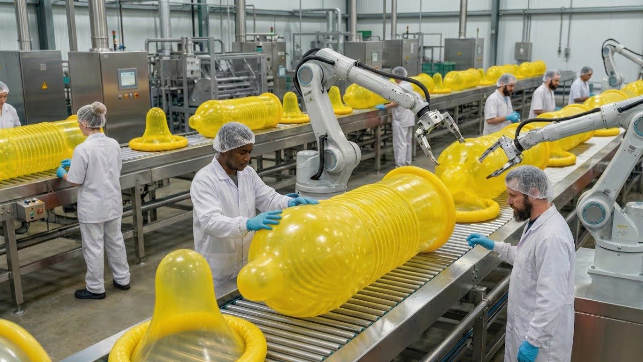 Inside a Modern Condom Factory 😳 | From Liquid Latex to Finished Products (Full Process) Part-2