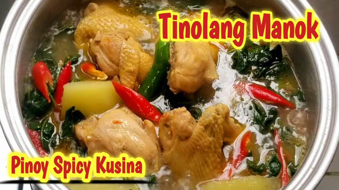Delicious Chicken Tinola Recipe - YouTube