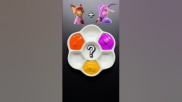 ZOOTOPIA 2 Color Mixing (Part 3)#disney #asmr #zootopia #zootopia2