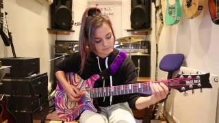 12 year old Zoe Thomson plays the 24th Caprice by Paganini. Rock version chords