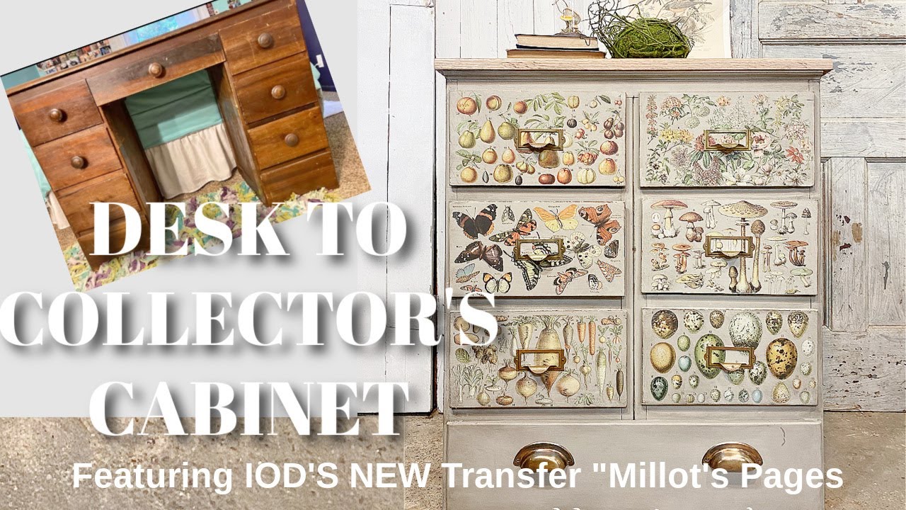 Iron Orchid Designs Millot's Pages | IOD Transfer