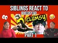 Waleska & Efra react to 😅 BTS Clumsy Moments PART 1 | REACTION