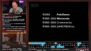 Pokemon FireRed Round 2 WR Attempts