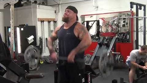 Upright Rows - Traps Exercise