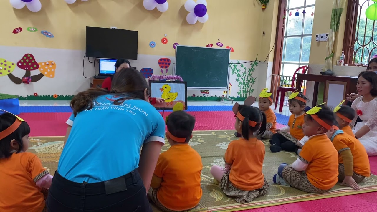 Nhận biết tập nói “ Con Vịt ” cho trẻ 24-36 tháng - Cô Giáo Lã Thị Nga/ Sáng Tạo Mầm Non