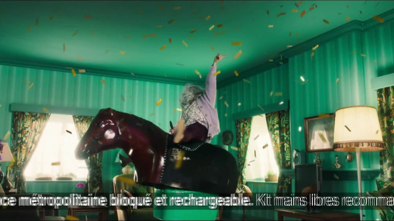 Forfait mobile 80Go Red by Sfr - cheval mécanique "c'est vert c'est clair" Pub 30s