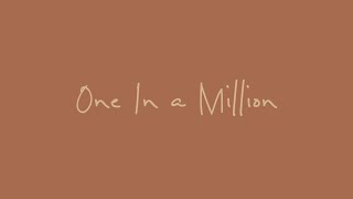 Miniatura de vídeo de "One In A Million - Jesse Gold Ft Stefani Kimber (Lyrics Video)"