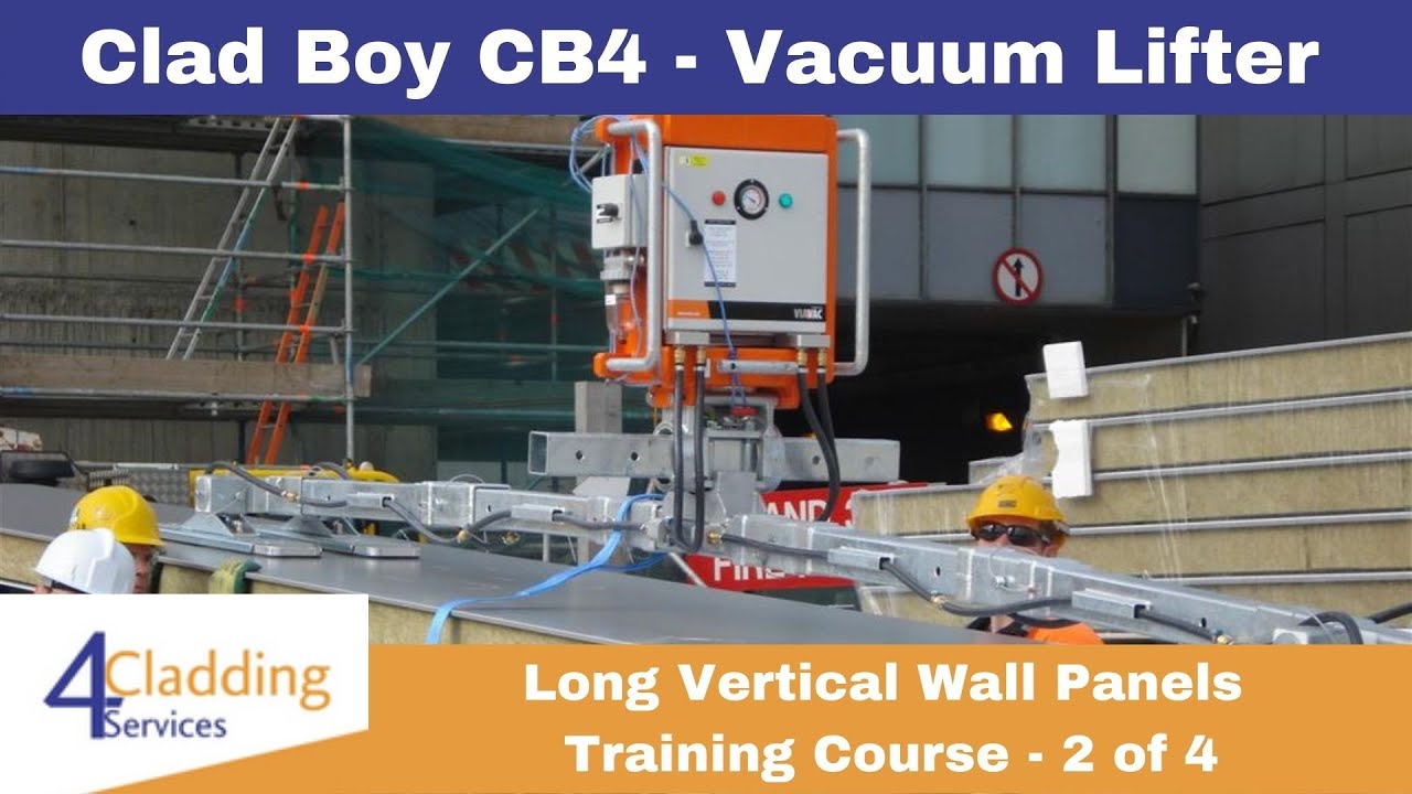 Clad Boy CB4 | Long Vertical Wall Panels | Training Course | Video 2 of ...