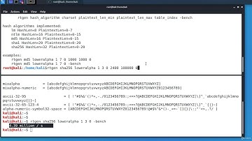 Cracking Hashes Using RainbowCrack rtgen rcrack |hash cracking prevention
