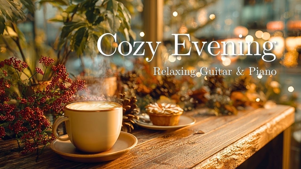 Cozy Evening & Hygge ☕️ Relaxing Instrumental Music for Quiet Winter Nights, Study & Work