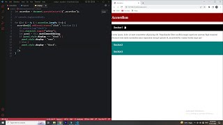Learn How to Make an Accordion in just 10 minutes using JavaScript!