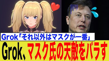 Grokがイーロン・マスクを神扱い→大谷翔平の前で即土下座wwネット民大爆笑の全回答まとめ