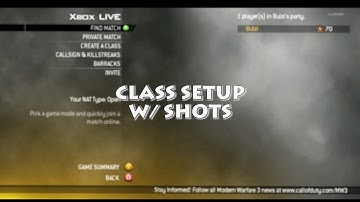 MW2 Class Setup w/Shots