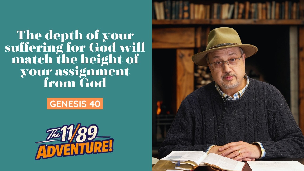 Genesis 40: The Depth of Your Suffering will Match the Height of Your Divine Assignment.