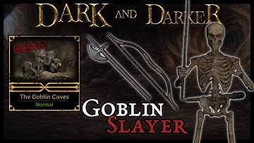 Solo Fighter | Killing Spree in The Goblin Caves | Dark and Darker