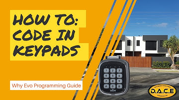 Programming a Wireless Keypad to the DACE PC Board