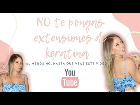 Video: ¿Las extensiones de enlace de queratina dañan el cabello?