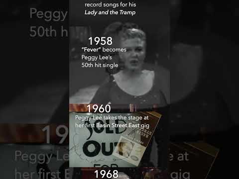 Happy Birthday Peggy Lee! #shorts