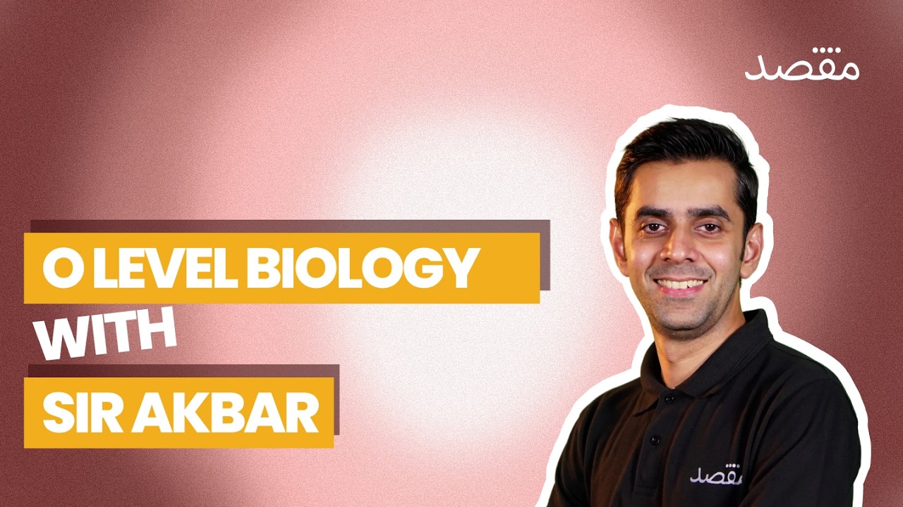 Master O Levels Biology | Introduction by Sir Akbar Shamsi