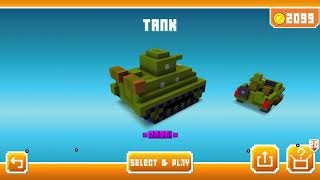 TANK BLOCKY HIGHWAY TRAFFIC RACING ( LEVEL 30 ) GAMEPLAY screenshot 3
