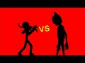 cartoon cat vs gas mask (poppy playtime vs Trevor henderson)