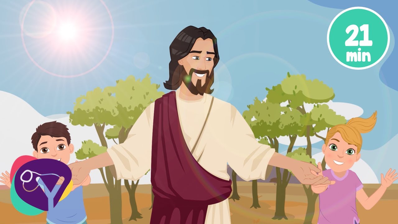 Colección de Canciones de Héroes de la Biblia (animada, con letra) - Jesús, Noé y Samuel